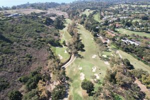 Valley Club Of Montecito 11th Green Aerial